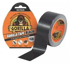 Gorilla Tape Heavy-Duty Black Adhesive Tape – 11 Metres 1
