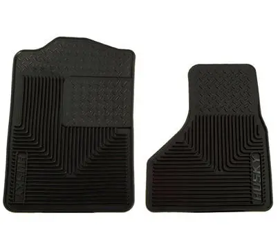 Husky Heavy-Duty Front Floor Mats For 2008–2010 Ford F-250/F-350/F-450 Super Duty 1