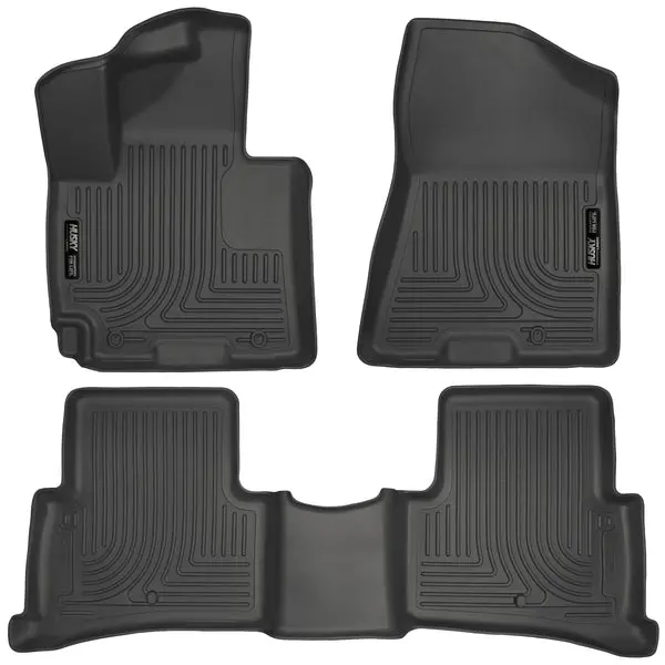Husky Weatherbeater All-Weather Floor Liners – Front & Rear For 2016–2017 Hyundai Tucson 1