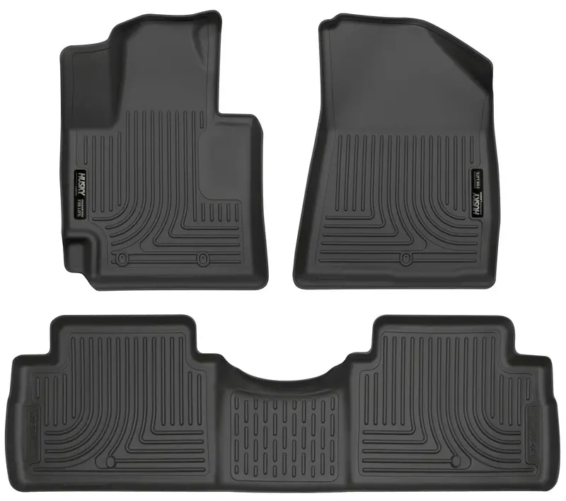 Husky Weatherbeater All-Weather Floor Liners – Front & Rear For 2016 Kia Soul 1