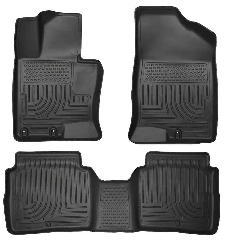 Husky Weatherbeater Custom Floor Liners – Front & Rear For 2011–2014 Kia Optima 1