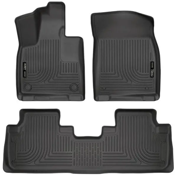 Husky Weatherbeater Custom Floor Liners – Front & Rear For 2016–2017 Lexus Rx350 & Rx450H 1