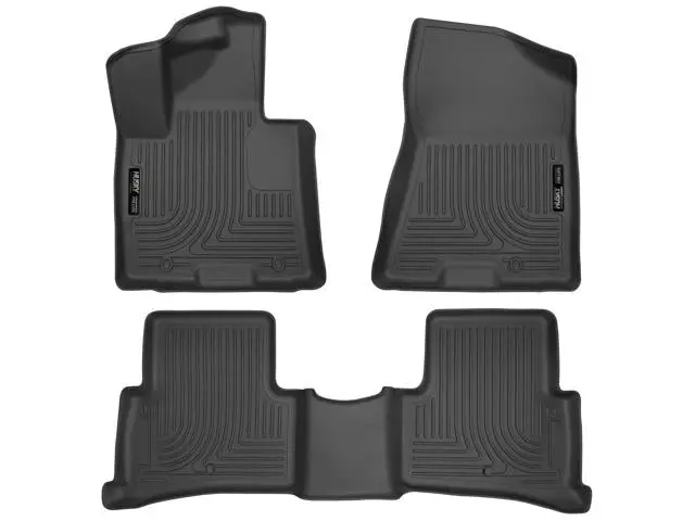 Husky Weatherbeater Custom Floor Liners – Front & Rear For 2017 Kia Sportage 1