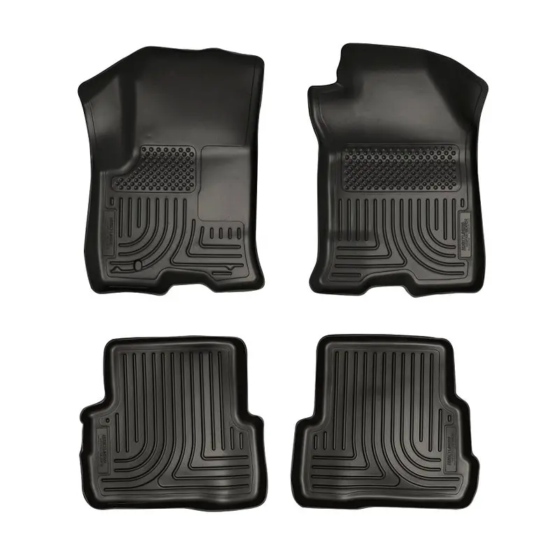 Husky Weatherbeater Front And Rear Floor Liners For 2008–2011 Ford Focus 1