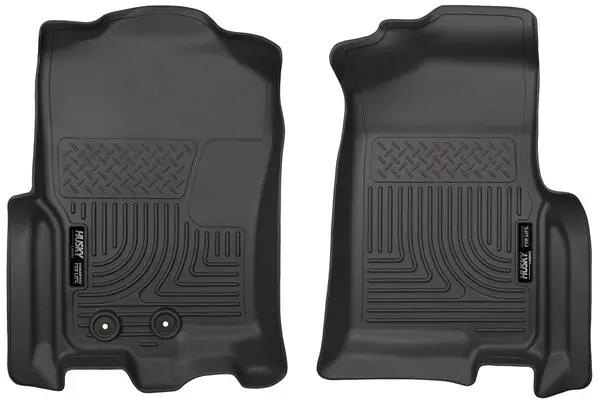 Husky Weatherbeater Front Floor Liners For 2012–2017 Ford Expedition & Lincoln Navigator 1