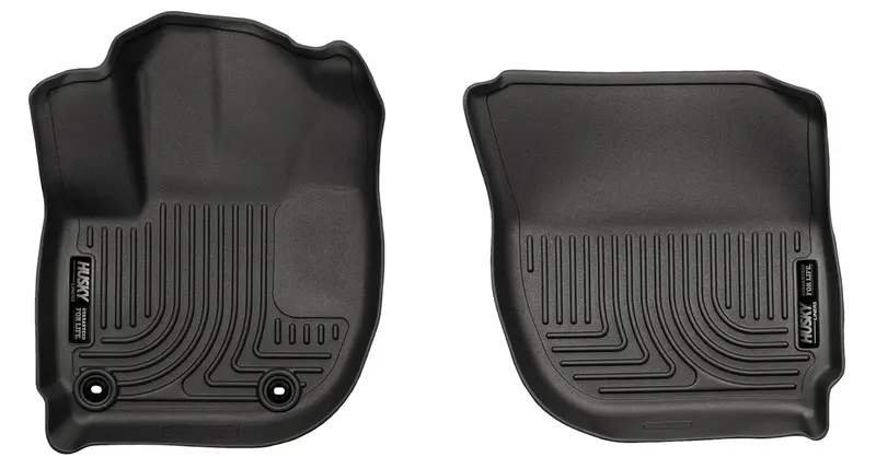 Husky Weatherbeater Front Floor Liners For 2015–2016 Honda Fit & 2016 Honda Hr-V 1