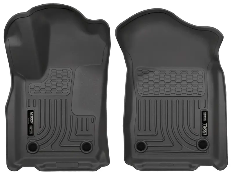 Husky Weatherbeater Front & Rear Floor Liners For 2016 Jeep Grand Cherokee & Dodge Durango 1