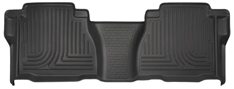 Husky Weatherbeater Rear Floor Liners For 2007–2013 Toyota Tundra Crewmax 1
