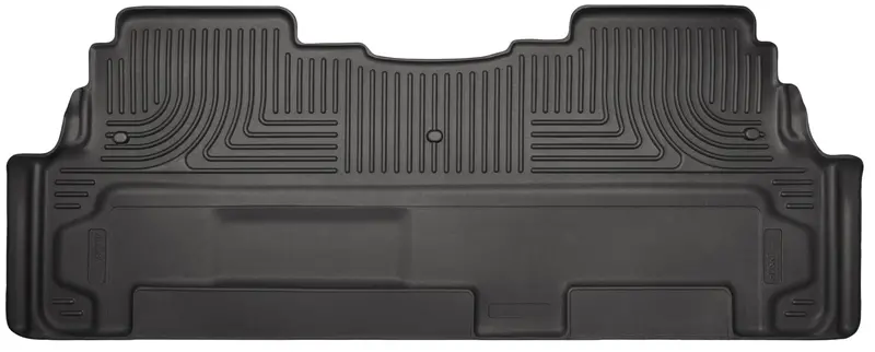 Husky Weatherbeater Rear Floor Liners For 2009–2015 Chevrolet Traverse, Gmc Acadia & Saturn Outlook (2Nd Row Bench Seats) 1