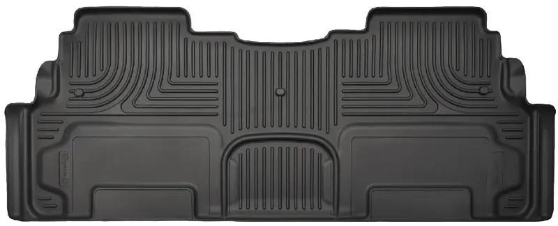 Husky Weatherbeater Rear Floor Liners For 2009–2015 Chevrolet Traverse, Gmc Acadia & Saturn Outlook (2Nd Row Bucket Seats) 1