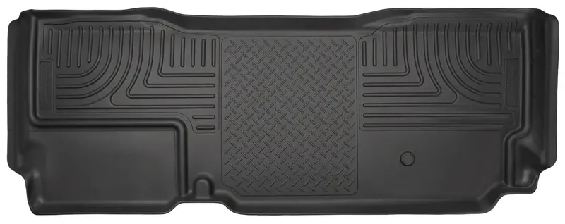 Husky Weatherbeater Rear Floor Liners For 2011–2016 Ford F-250/F-350/F-450 Super Duty Super Cab 1