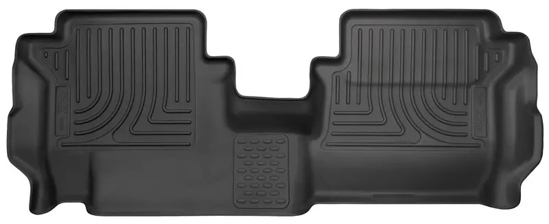 Husky Weatherbeater Rear Floor Liners For 2014–2015 Ford Transit Connect (Factory Carpet Required) 1