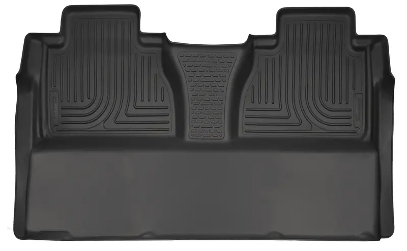 Husky Weatherbeater Rear Floor Liners For 2014–2017 Toyota Tundra Crewmax 1