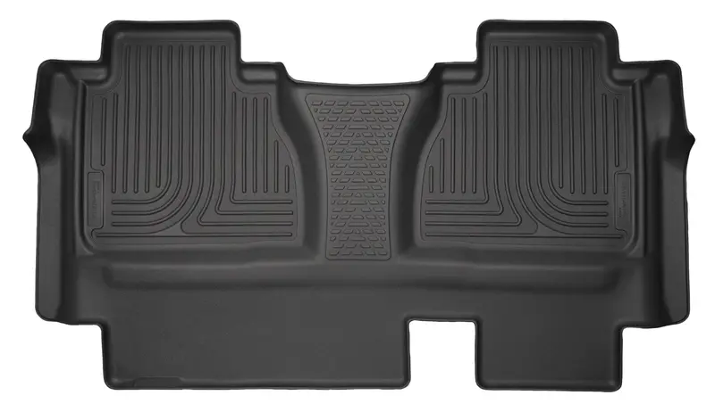 Husky Weatherbeater Rear Floor Liners For 2014–2017 Toyota Tundra Double Cab 1