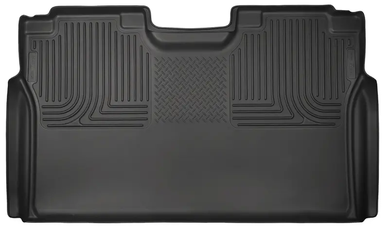 Husky Weatherbeater Rear Floor Liners For 2015–2017 Ford F-150 Supercab 1