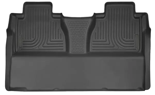 Husky Xact Contour All-Weather Back Seat Floor Mat For 2014–2017 Toyota Tundra (Crewmax) 1