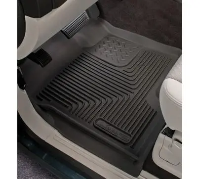 Husky Xact Contour Front Floor Liners For 2007–2013 Chevrolet Silverado & Gmc Sierra Crew & Extended Cab (Automatic Transmission Only) 1