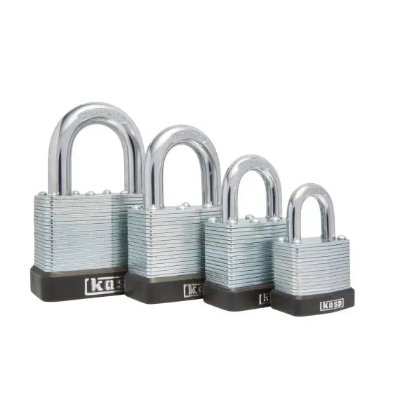 Kasp 130Mm Laminated Steel Security Padlock 1