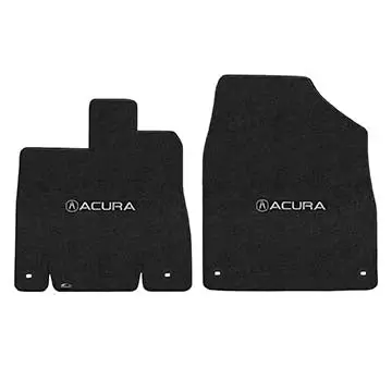 Lloyd Mats Ultimat Ebony Floor Mats For 2014–2017 Acura Mdx – Front Row Only With Acura Logo 1