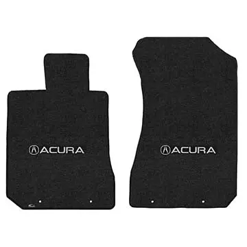 Lloyd Mats Velourtex Front-Row Floor Mats For 2005–2008 Acura Rl – Acura Logo, Ebony 1