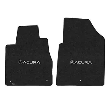 Lloyd Mats Velourtex Front-Row Floor Mats For 2007–2013 Acura Mdx – Acura Logo, Ebony 1