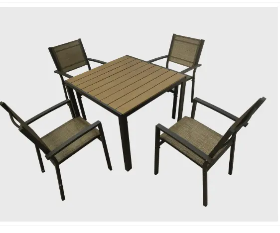 Messina Outdoor Dining Set – Four-Piece Configuration 1