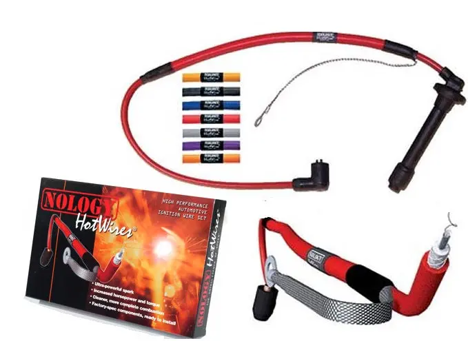 Nology Hotwires Spark Plug Wire Set For 1998 Subaru Impreza Rs (2.5L Dohc) 1