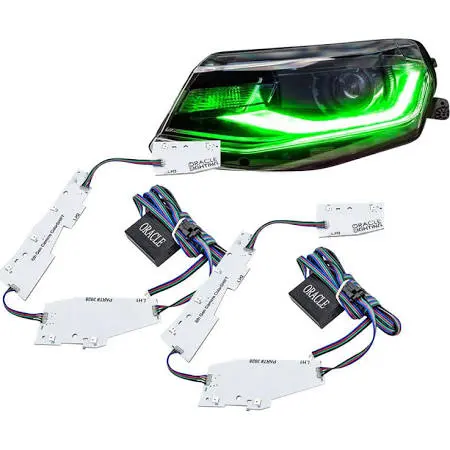 Oracle Color-Changing Led Drl Headlight Kit With Remote For 2016–2017 Chevy Camaro 1