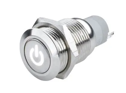 Oracle Illuminated Flush-Mount Power Switch — Rgb-Adjustable Or Static Color 1