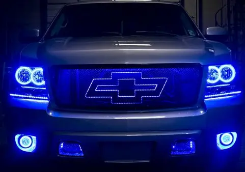 Oracle Led Fog Light Halo Ring Kit For 2007–2013 Chevy Avalanche 1
