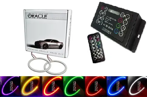 Oracle Lighting Color-Changing Led Halo Headlight Kit With 2.0 Remote For 2010–2011 Ford Fusion 1