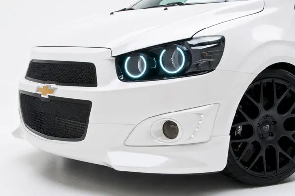 Oracle Plasma Halo Headlight Kit – 2012–2014 Chevrolet Sonic Led Ring Upgrade 1