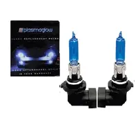 Plasmaglow 9005 Xenon-Krypton Headlight Bulbs (65W, Cool White/Blue, Pair) 1