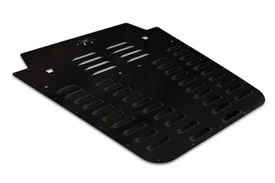 Poison Spyder Customs Black Hood Louver For 2013–2016 Jeep Wrangler Jk With Dual Washer Nozzles 1