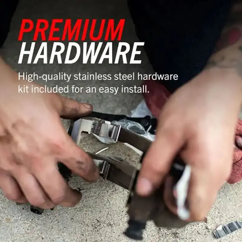 Powerstop Z17 Evo Ceramic Brake Pad Kit – 17-1802 With Hardware For Enhanced Stopping Power 1