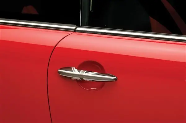 Putco Black Union Jack Door Handle Covers For 2011–2013 Mini Cooper Countryman 1