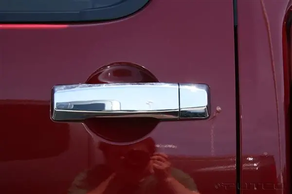 Putco Chrome Door Handle Covers – 2004–2013 Nissan Titan (4-Door, No Passenger Keyhole) 1
