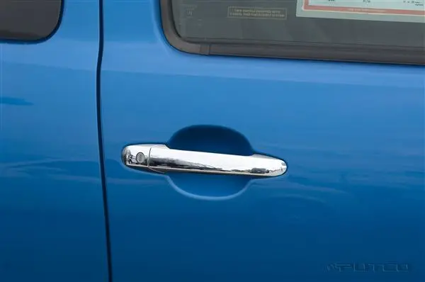 Putco Chrome Door Handle Covers – Fits 2003–2009 Toyota 4Runner, 2005–2010 Tacoma, And 2007–2010 Camry (No Passenger Keyhole) 1