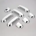 Putco Chrome Door Handle Covers For 2002–2005 Mercury Mountaineer — 4-Door Kit (No Passenger Keyhole) 1