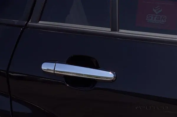 Putco Chrome Door Handle Covers For 2007–2011 Toyota Camry (With Button Cutout) 1