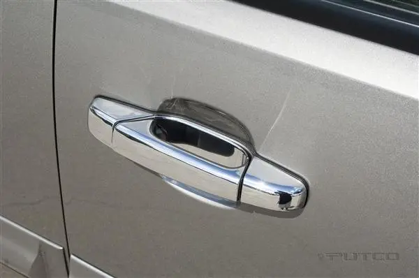 Putco Chrome Door Handle Covers For 2007–2013 Chevrolet Silverado & Gmc Sierra (2-Door, No Keyhole) 1