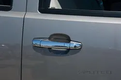Putco Chrome Door Handle Covers For 2009–2013 Dodge Ram 1500/2500/3500 (2-Door, No Keyhole) 1