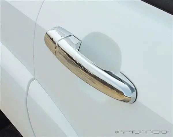Putco Chrome Door Handle Trim – Compatible With 2003–2008 Kia Sportage (Passenger Keyhole Included) 1