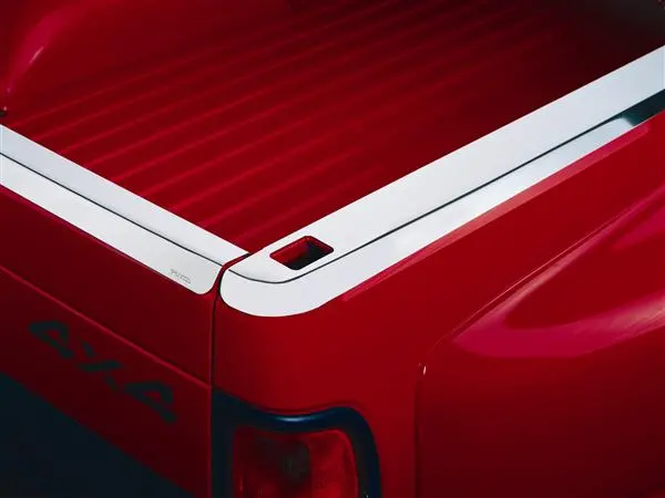 Putco Stainless Steel Truck Bed Caps – 2002–2008 Dodge Ram 1500 / 2003–2009 Ram 2500–3500 (8' Bed) 1