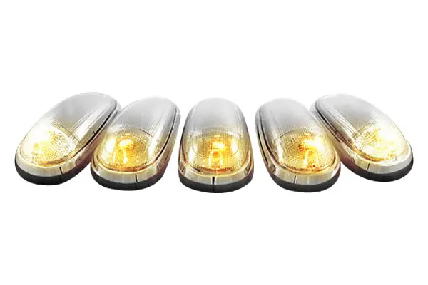 Recon Amber Led Cab Roof Lights For 2003–2018 Dodge Ram 1