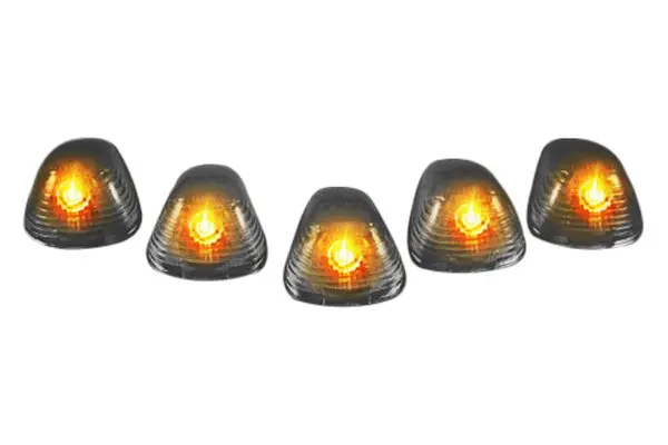 Recon Smoked Replacement Cab Light Lenses – 1999–2016 Ford Super Duty F-250/F-350/F-450 1