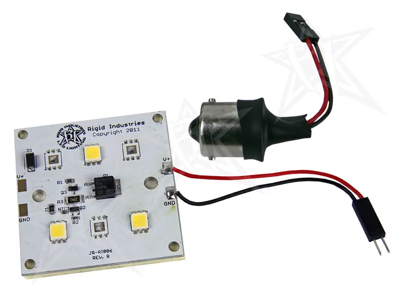 Rigid Industries 1141/1156 Led Bulb Kit — 3-Led, 300-Lumen Rv Interior Upgrade 1