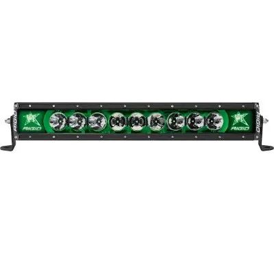 Rigid Industries 20-Inch Radiance Plus Led Light Bar With Green Accent Backlight 1