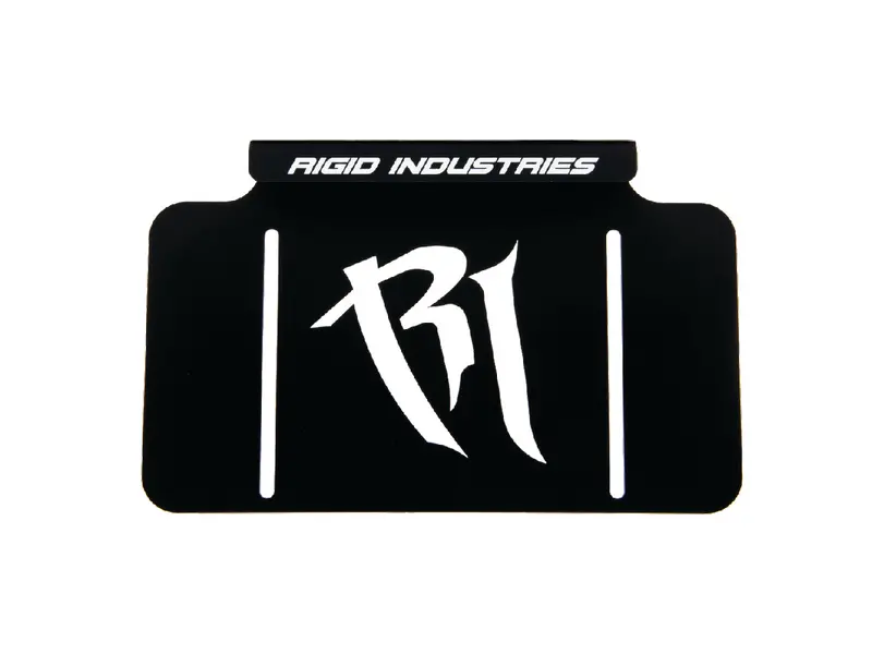 Rigid Industries License Plate Bracket For Dually, Sr-M, And Sr-Q Led Light Models 1