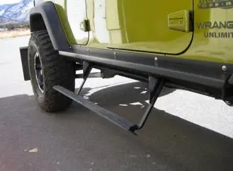 Rock Slide Engineering 2-Door Electric Step-Sliders For 2007–2017 Jeep Wrangler 1